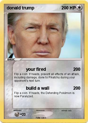 Pokemon donald trump