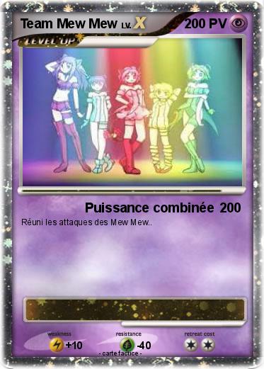 Pokemon Team Mew Mew