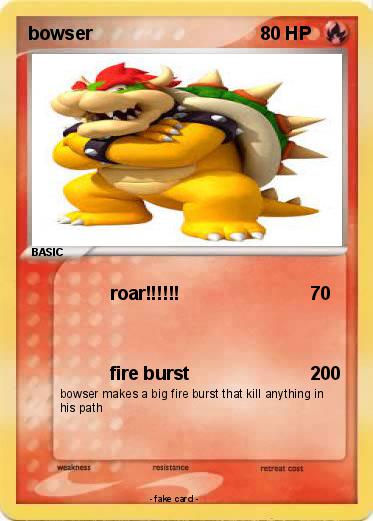 Pokemon bowser