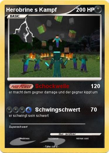 Pokemon Herobrine s Kampf
