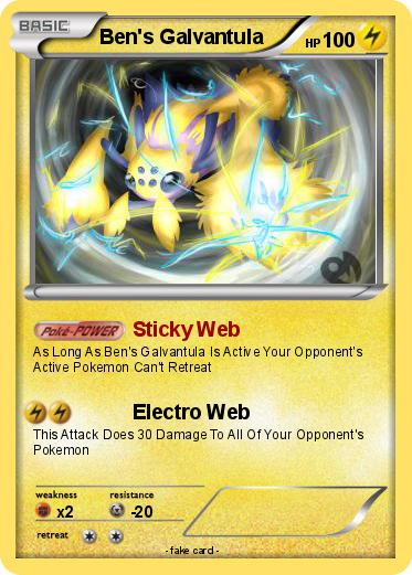Pokemon Ben's Galvantula