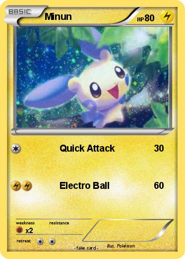Pokemon Minun