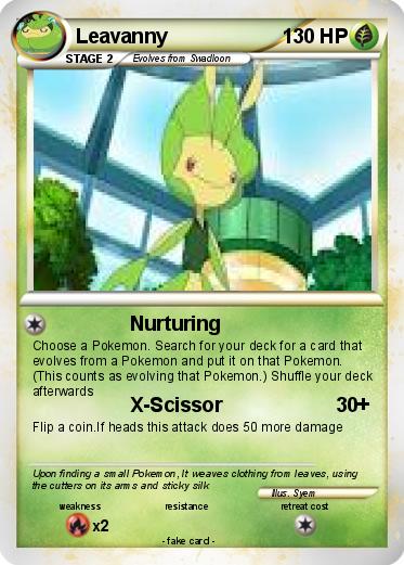 Pokemon Leavanny