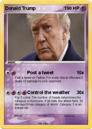 Pokemon Donald Trump