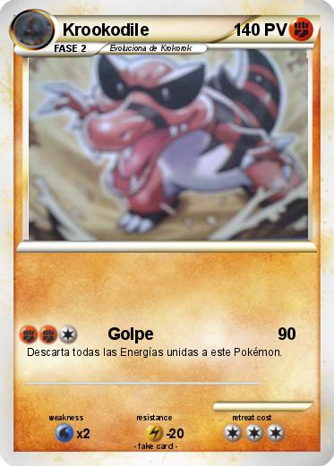 Pokemon Krookodile