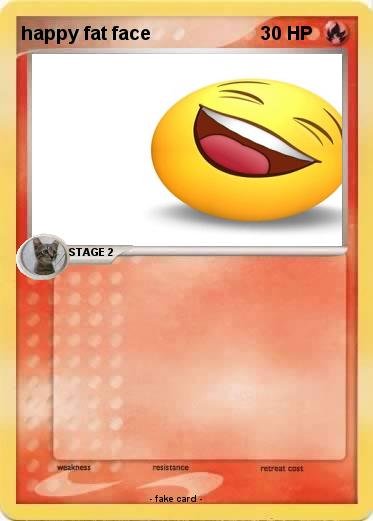 Pokemon happy fat face