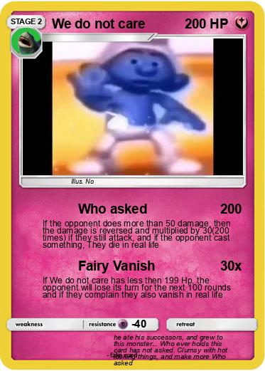 Pokemon We do not care