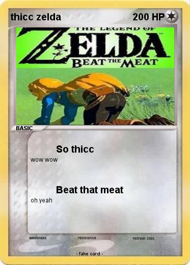 Pokemon thicc zelda