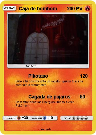 Pokemon Caja de bombom