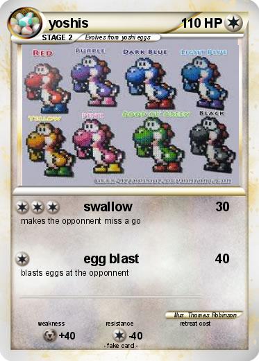 Pokemon yoshis