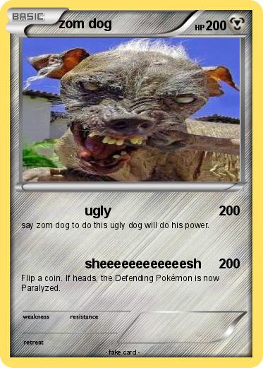 Pokemon zom dog