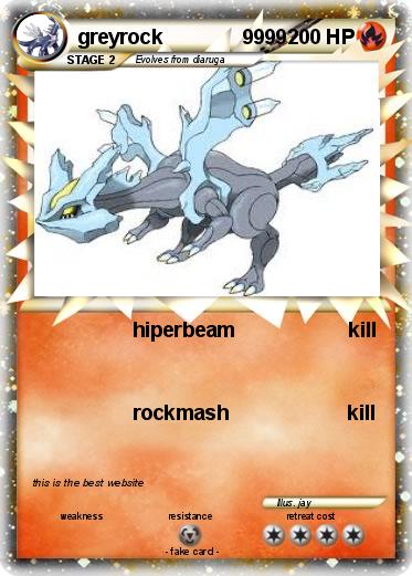 Pokemon greyrock              9999
