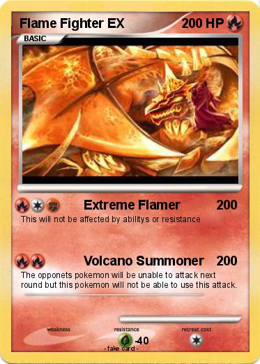 Pokemon Flame Fighter EX