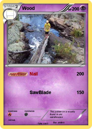Pokemon Wood