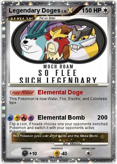 Pokemon Legendary Doges