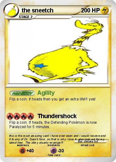 Pokemon the sneetch