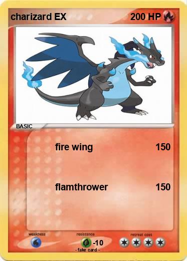 Pokemon charizard EX