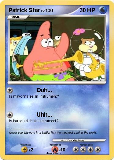 Pokemon Patrick Star