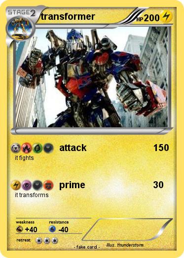 Pokemon transformer