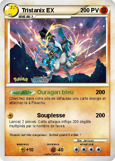 Pokemon Tristanix EX