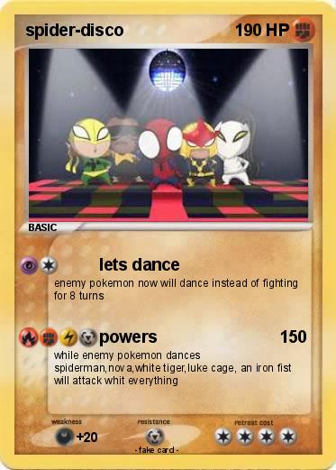 Pokemon spider-disco