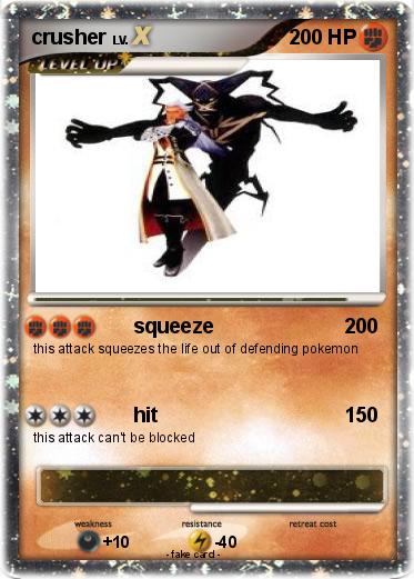 Pokemon crusher