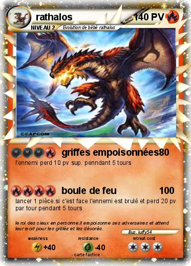 Pokemon rathalos