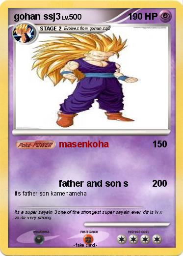 Pokemon gohan ssj3