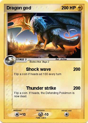 Pokemon Dragon god