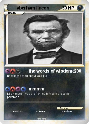 Pokemon aberham lincon