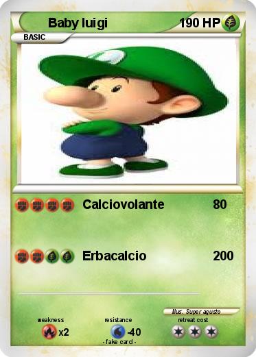 Pokemon Baby luigi