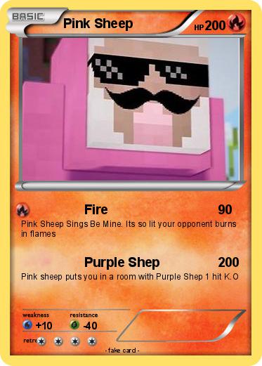 Pokemon Pink Sheep