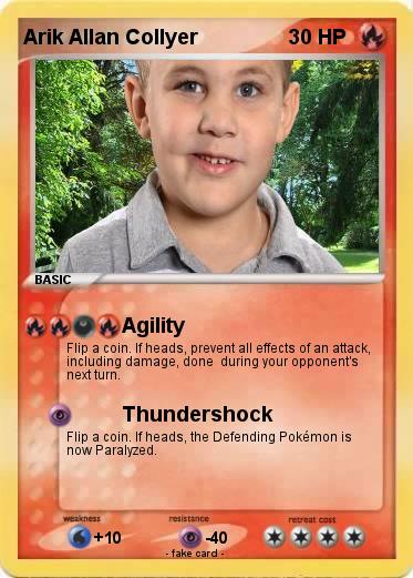 Pokemon Arik Allan Collyer