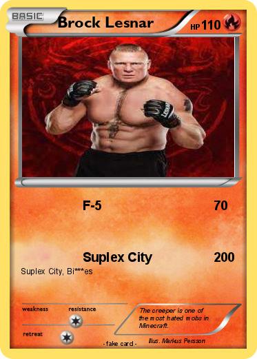 Pokemon Brock Lesnar
