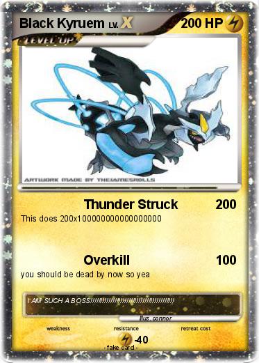 Pokemon Black Kyruem