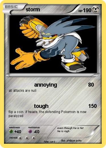 Pokemon storm