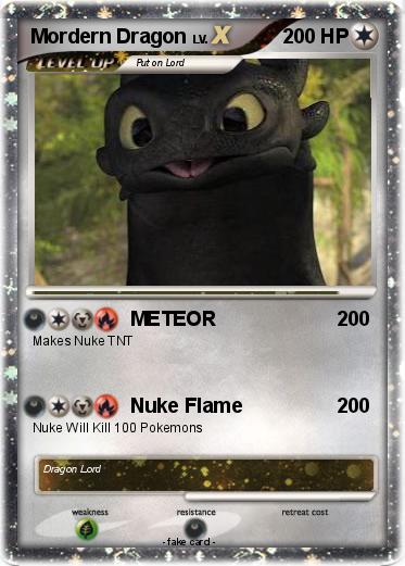 Pokemon Mordern Dragon