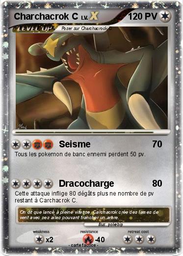 Pokemon Charchacrok C