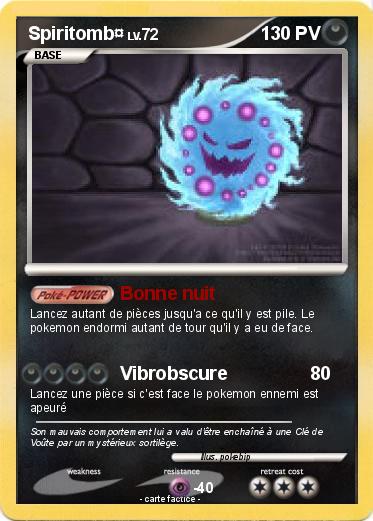 Pokemon Spiritomb¤