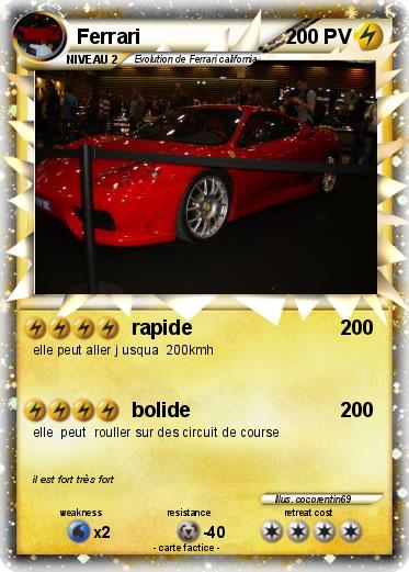 Pokemon Ferrari