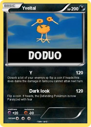 Pokemon Yveltal