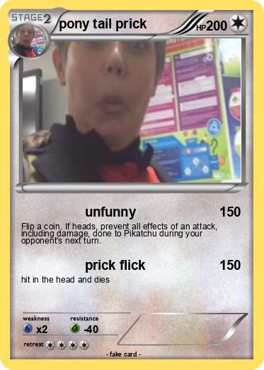 Pokemon pony tail prick