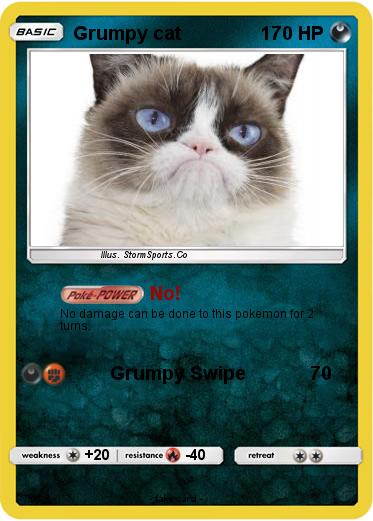 Pokemon Grumpy cat
