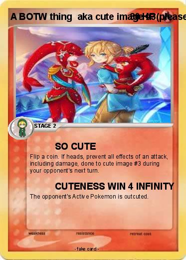 Pokemon A BOTW thing  aka cute image #3(please don't report)
