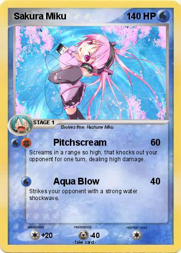 Pokemon Sakura Miku