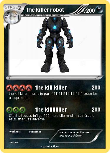 Pokemon the killer robot