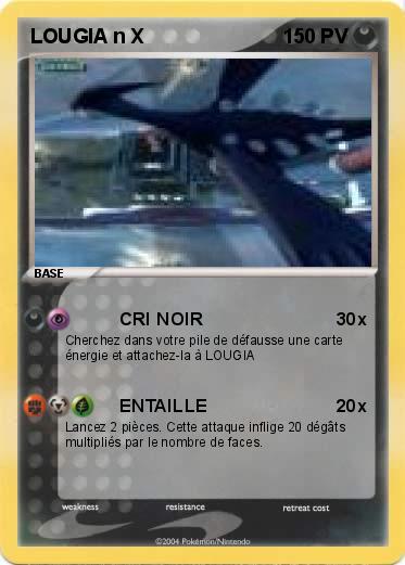 Pokemon LOUGIA n X
