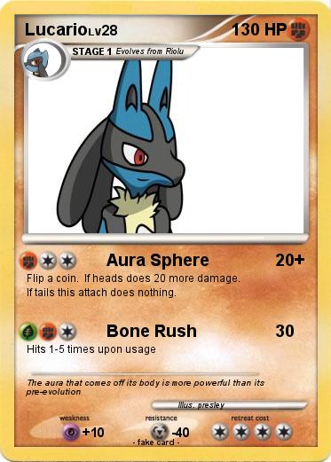 Pokemon Lucario