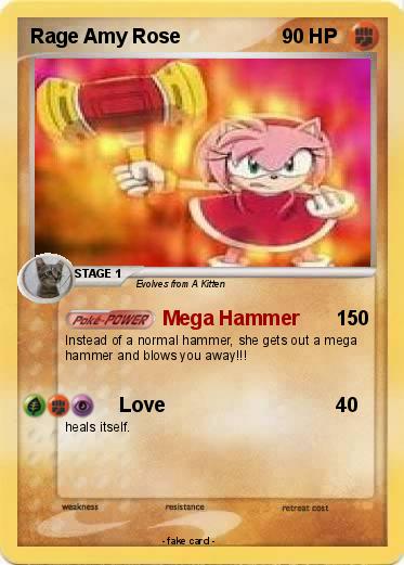 Pokemon Rage Amy Rose