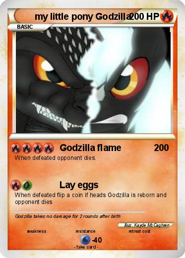 Pokemon my little pony Godzilla
